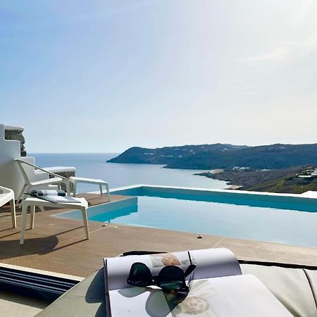 Luxury House With Private Pool At Elia Beach Mykonos Town Eksteriør billede
