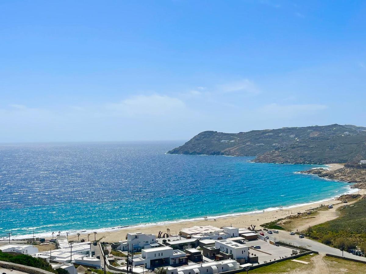 Luxury House With Private Pool At Elia Beach Mykonos Town Eksteriør billede