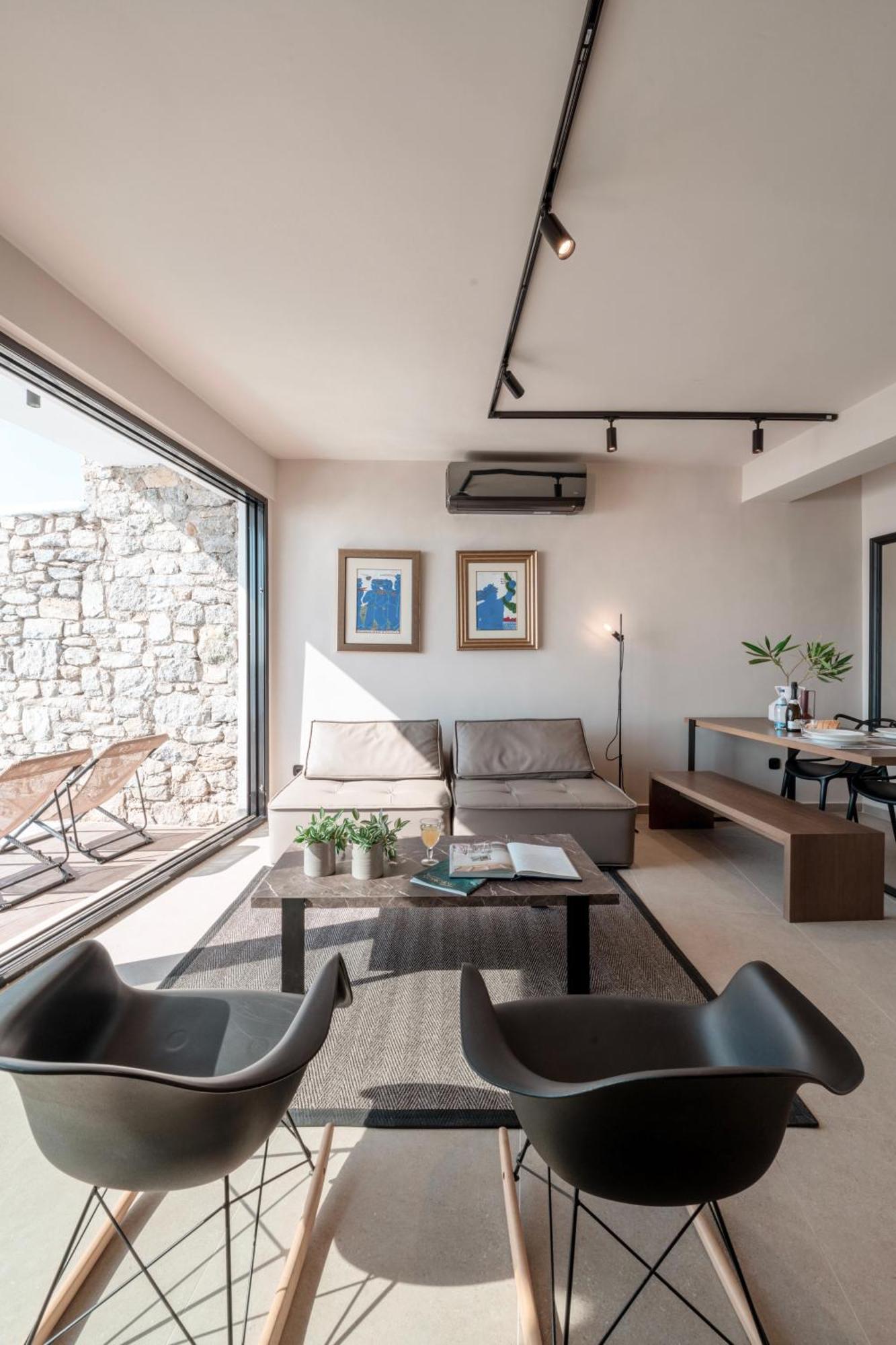 Luxury House With Private Pool At Elia Beach Mykonos Town Eksteriør billede